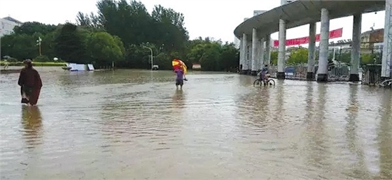 山東大暴雨，羅德移動泵車隨時待命